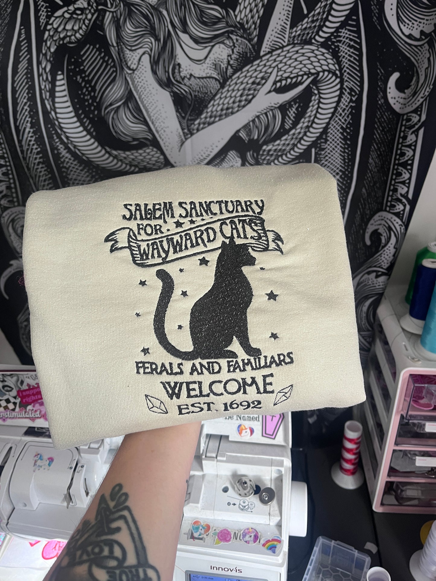 Salem Cat Sanctuary Sweatshirt