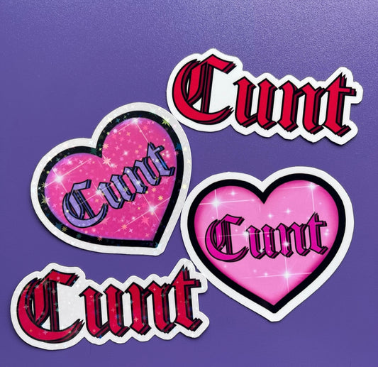 Cunt Sticker