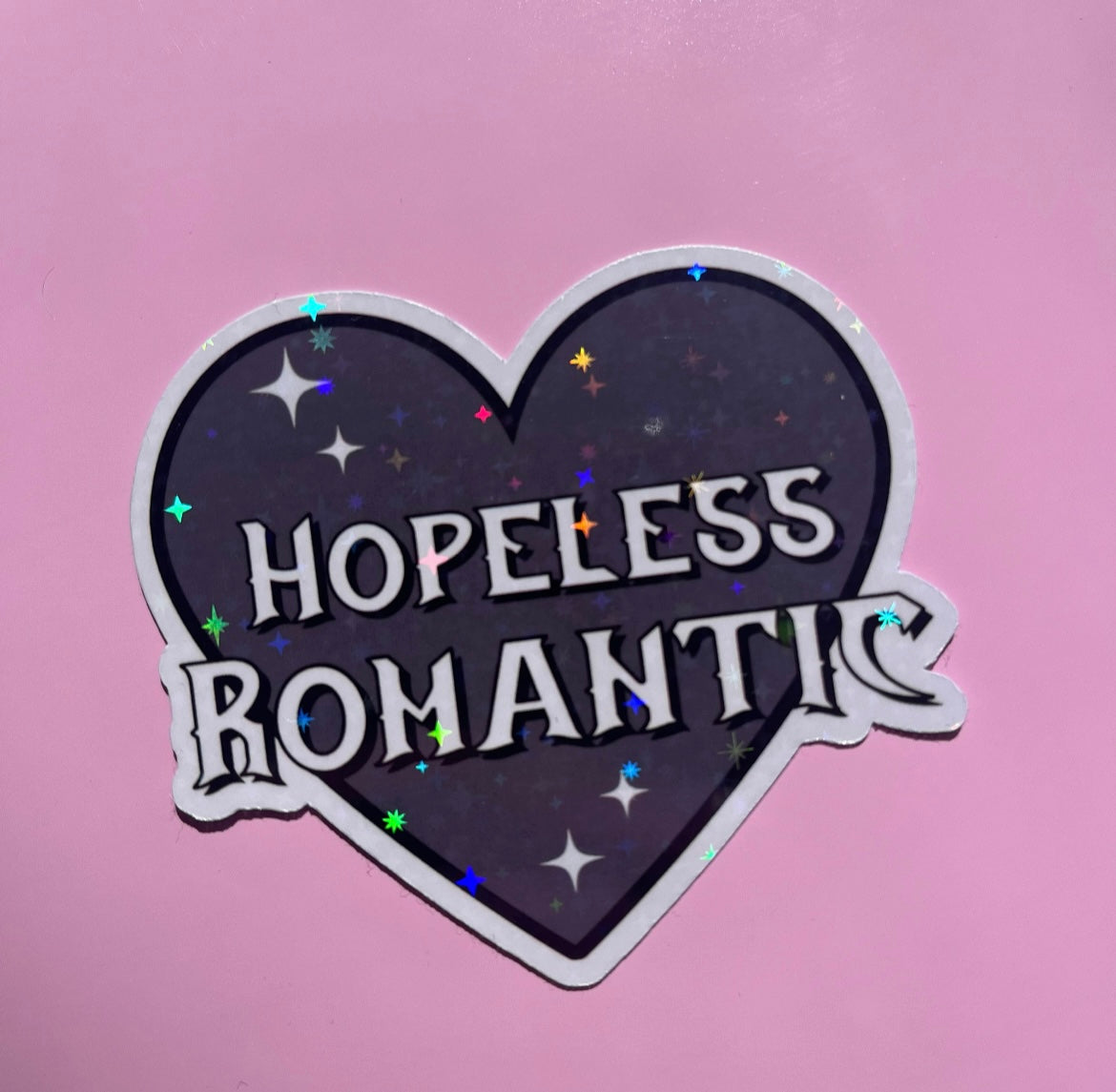 Hopeless Romantic Sticker