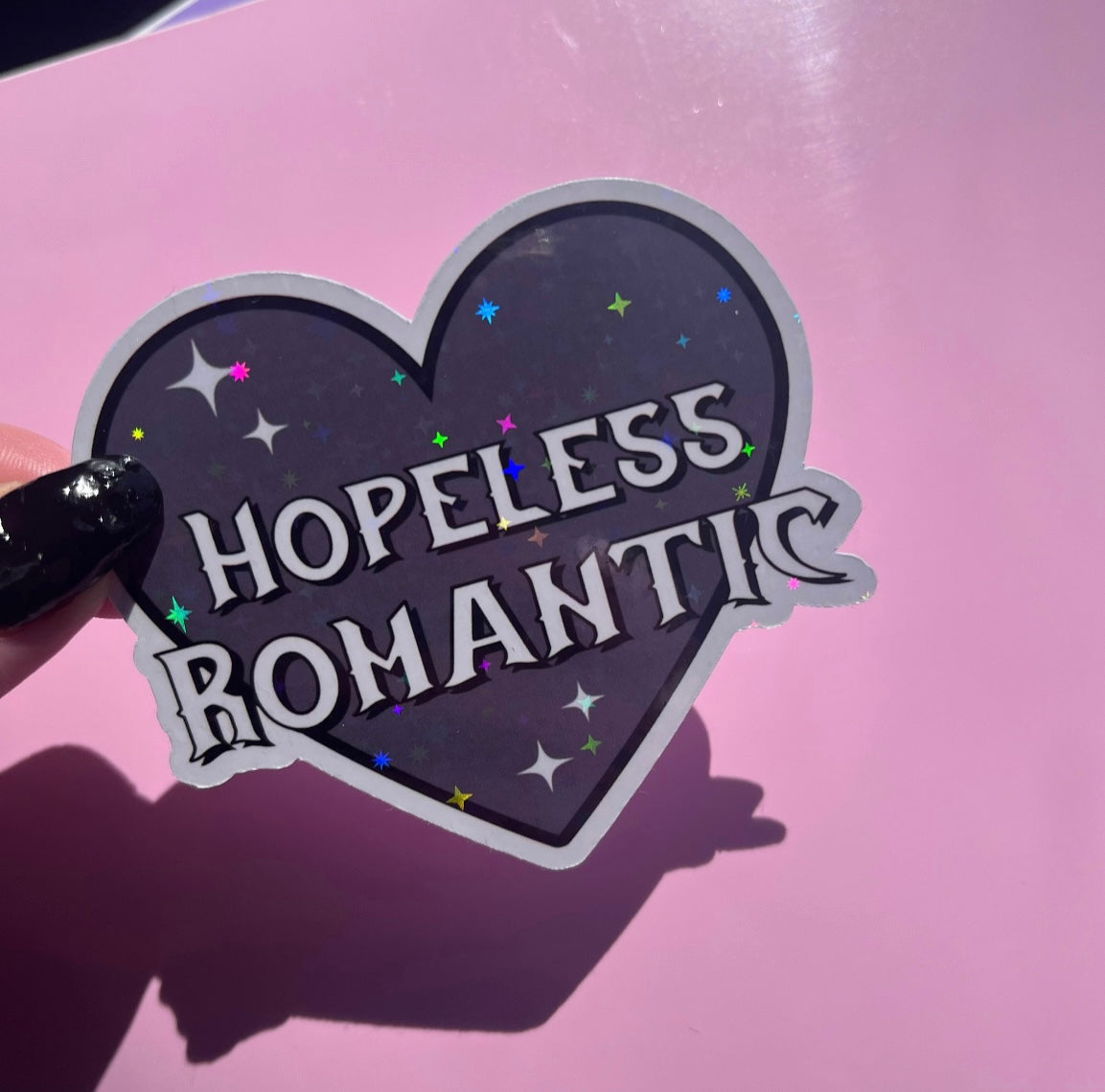 Hopeless Romantic Sticker