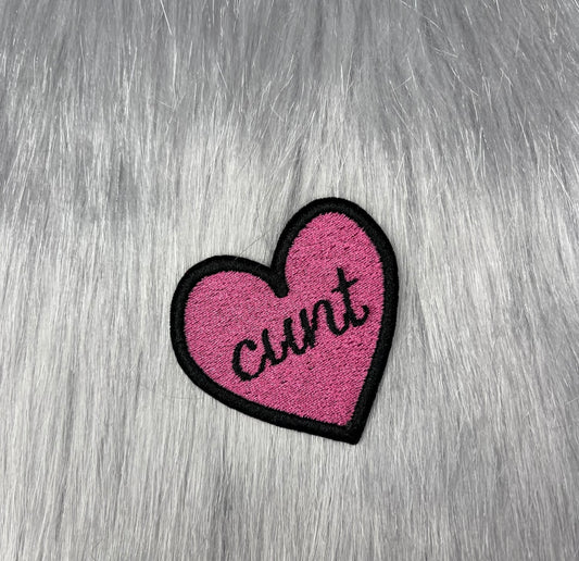 Cunt Heart Patch