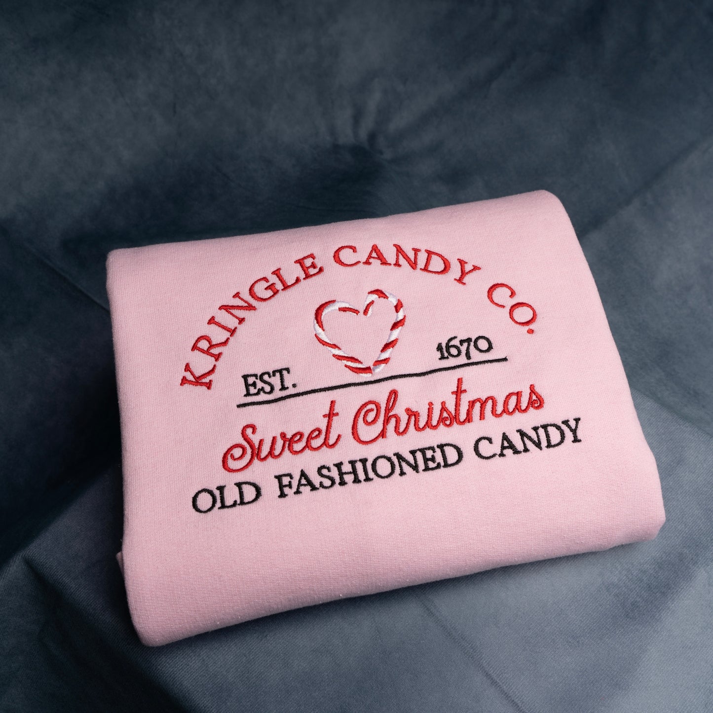 Kringle Candy Co. Embroidered Sweatshirt