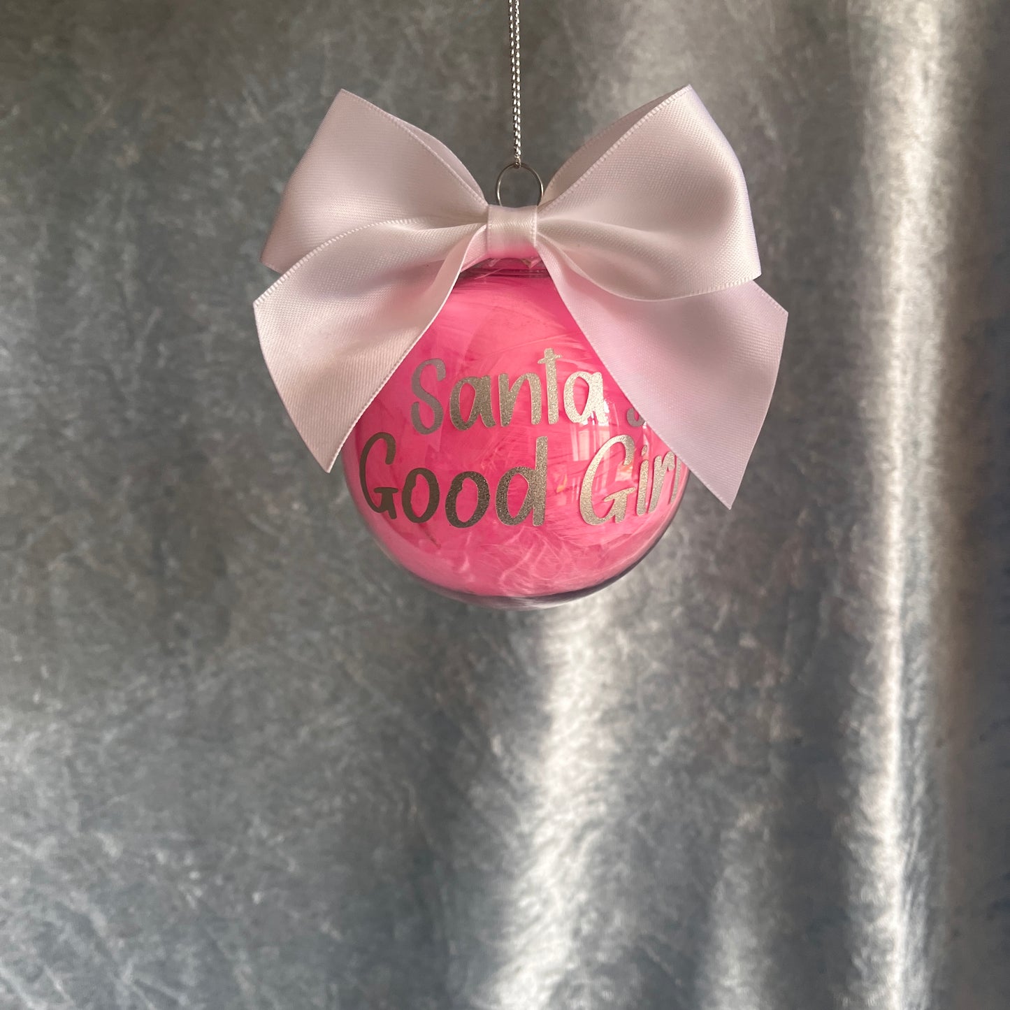 Santa's Good Girl Bauble