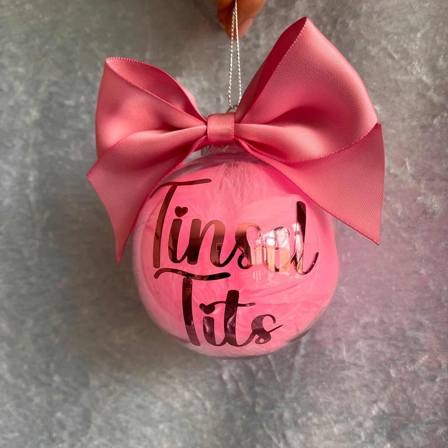 Tinsel Tits Bauble