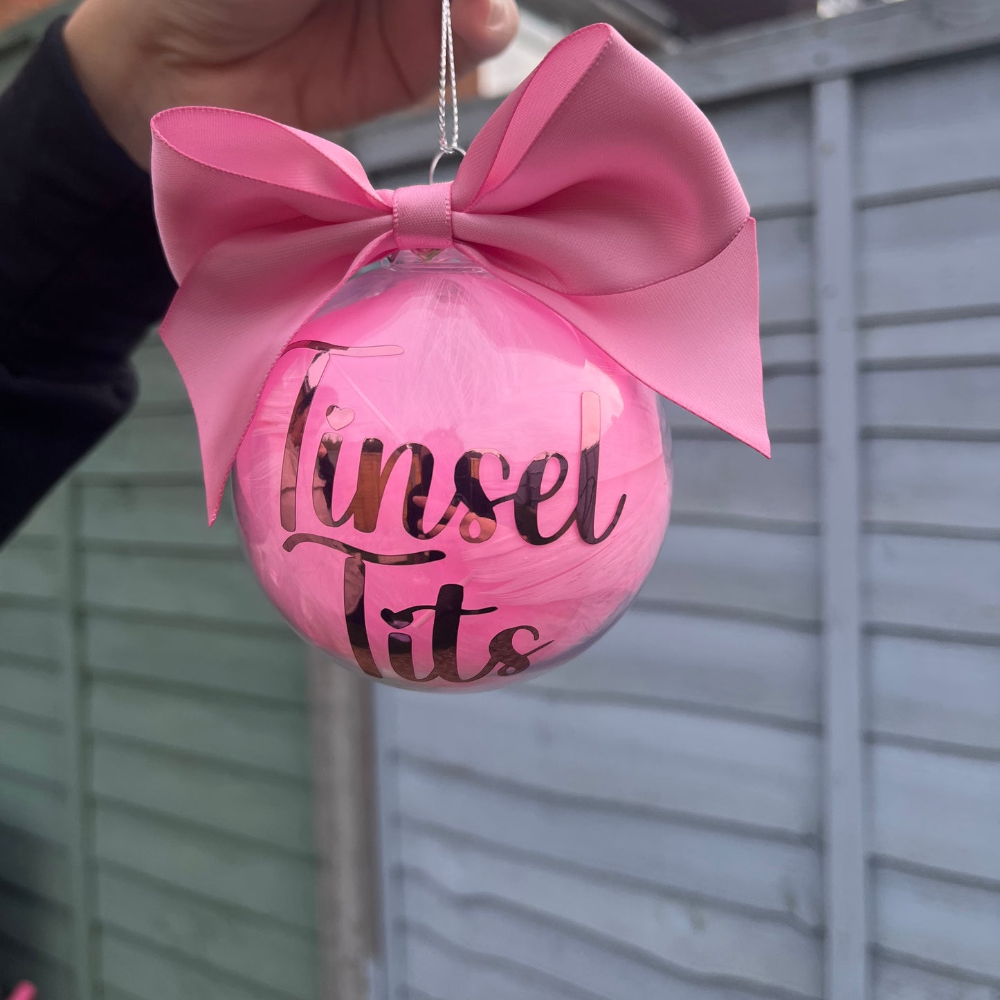 Tinsel Tits Bauble