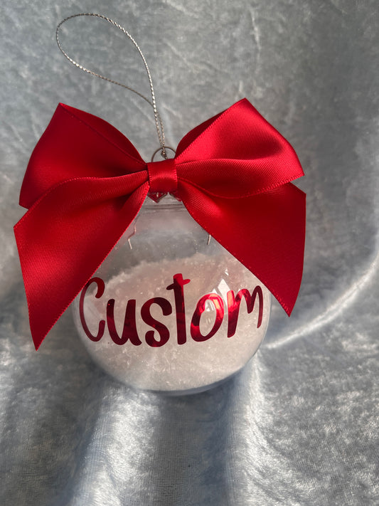 Custom Bauble