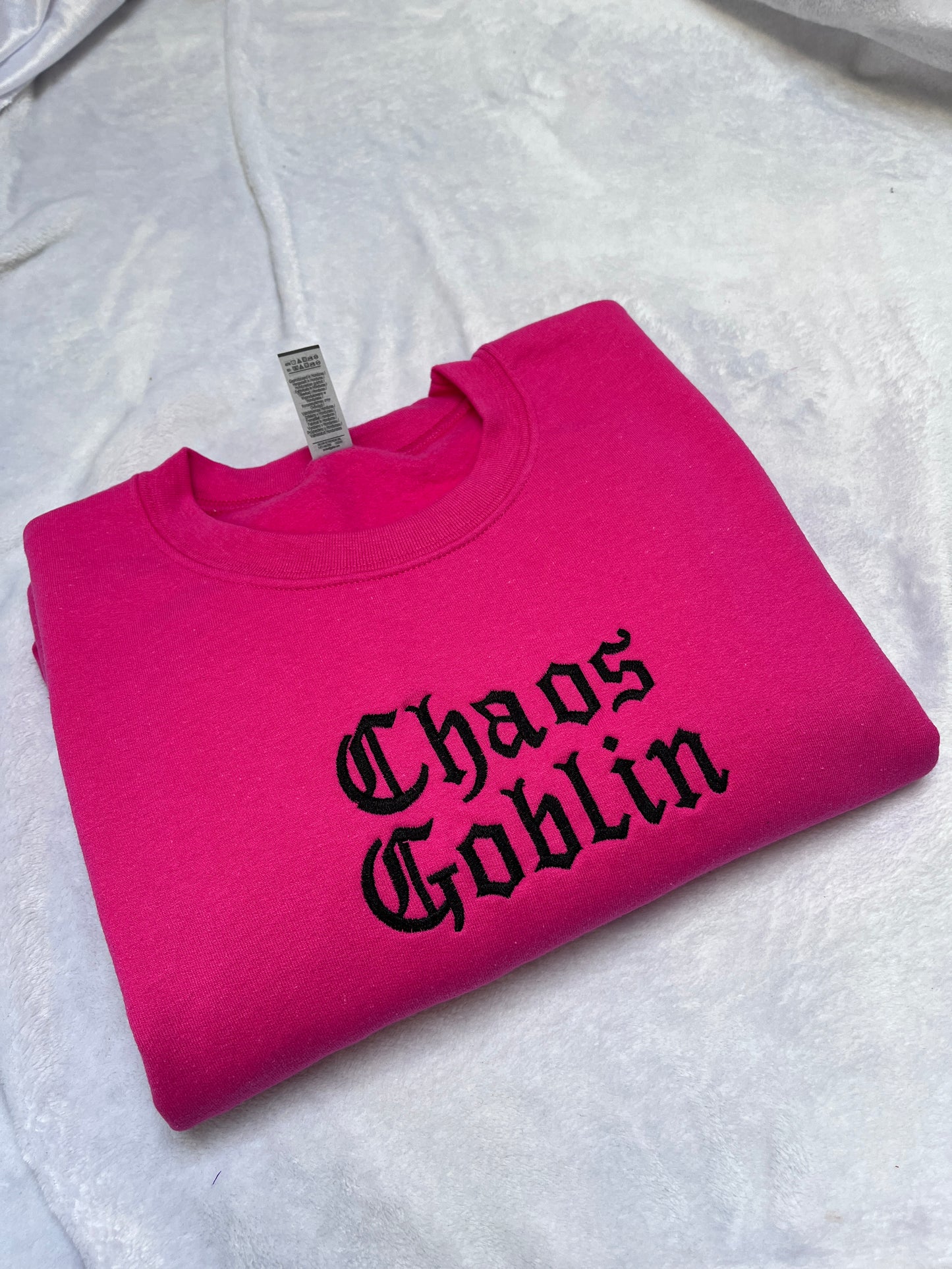 3XL chaos goblin sweatshirt