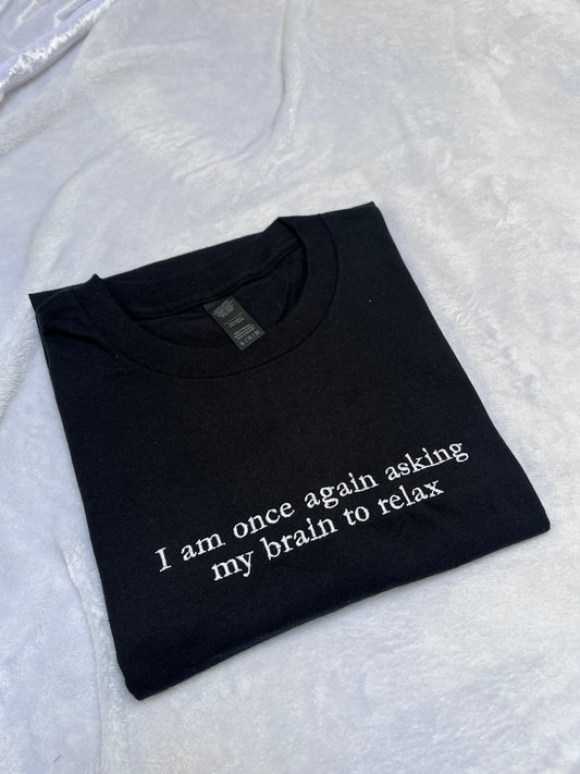 XL brain relax tee