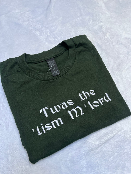 MEDIUM twas the tism tee