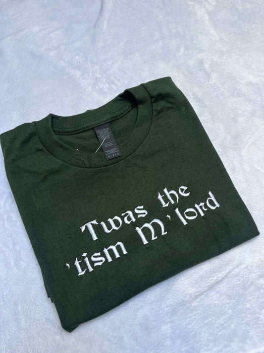MEDIUM twas the tism tee
