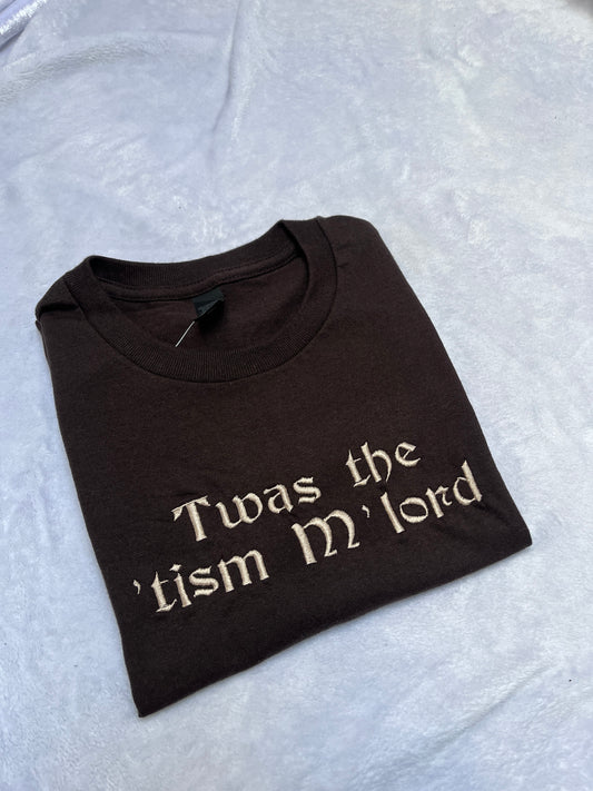 SMALL twas the tism tee