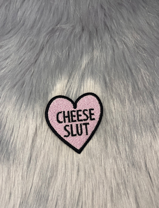 Cheese Slut Embroidered Patch