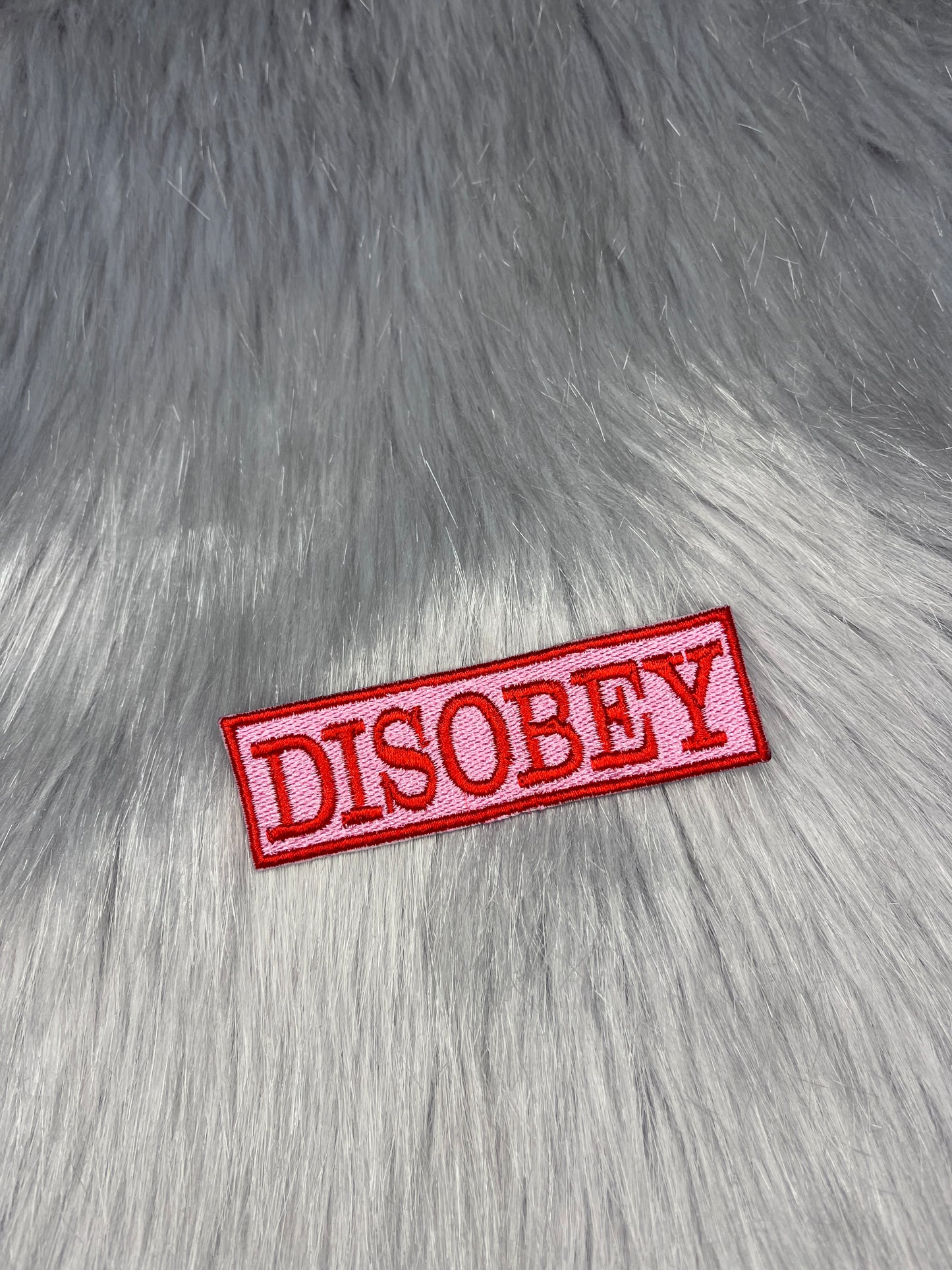 Disobey Embroidered Patch