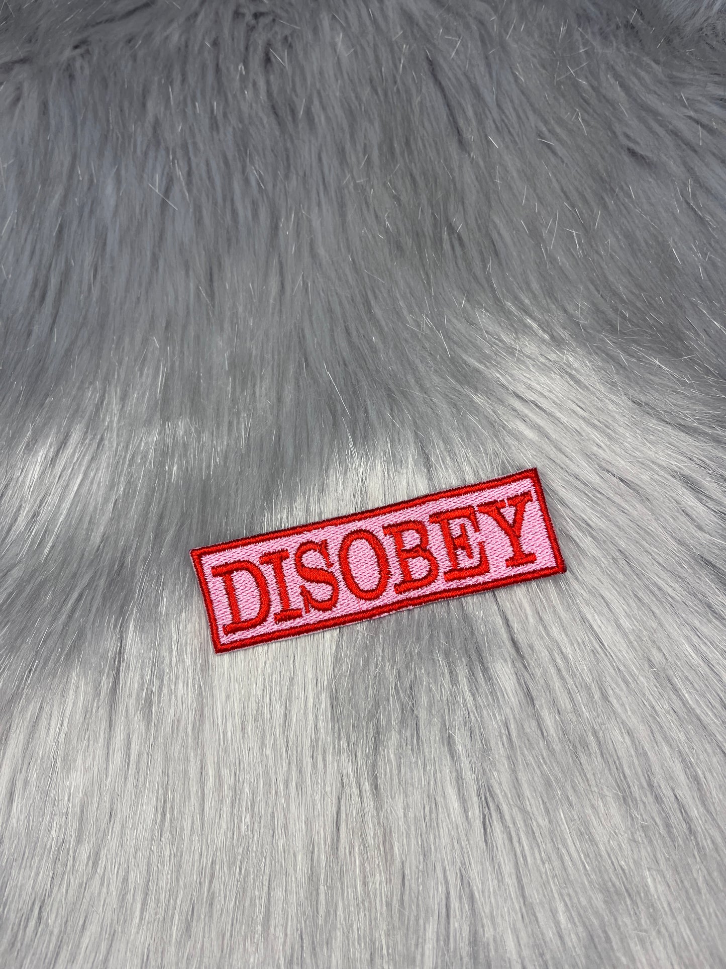 Disobey Embroidered Patch