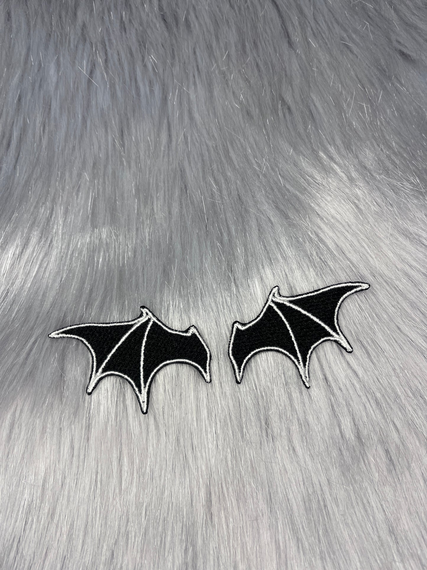 Bat Wing Embroidered Patch