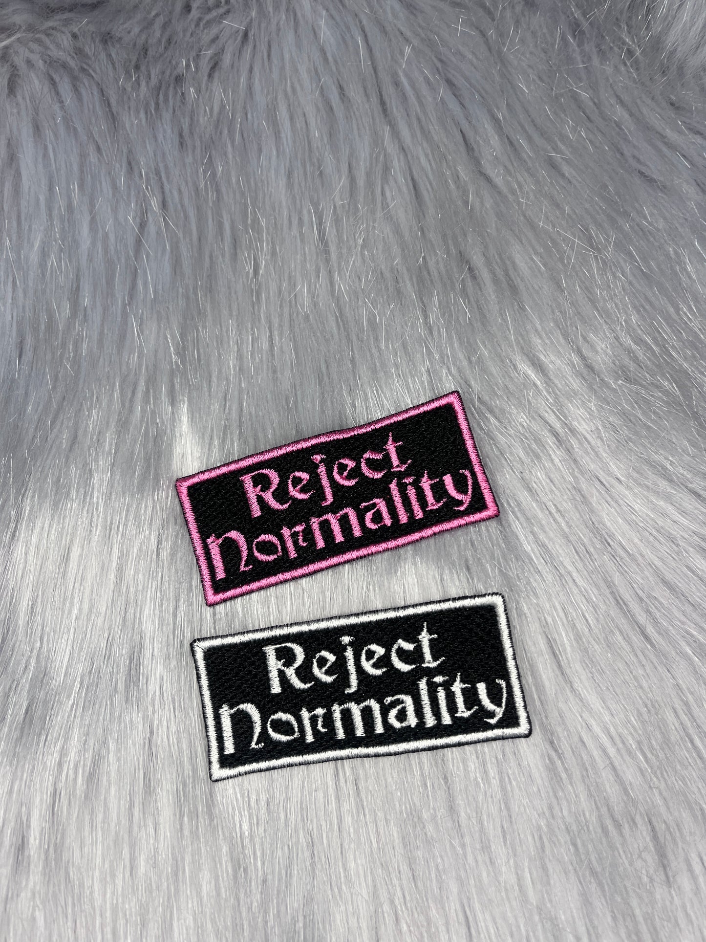 Reject Normality Embroidered Patch