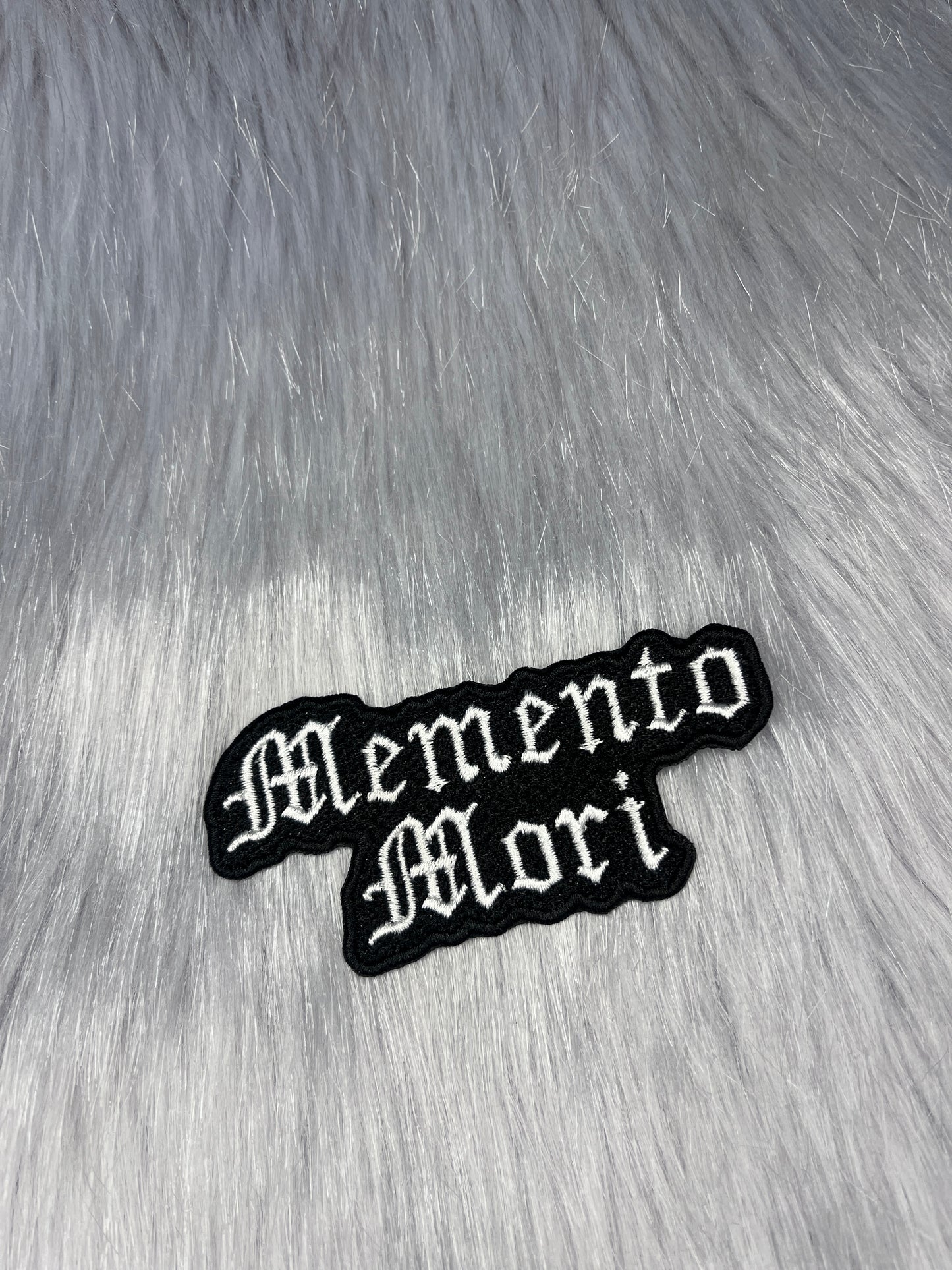 Memento Mori Embroidered Patch