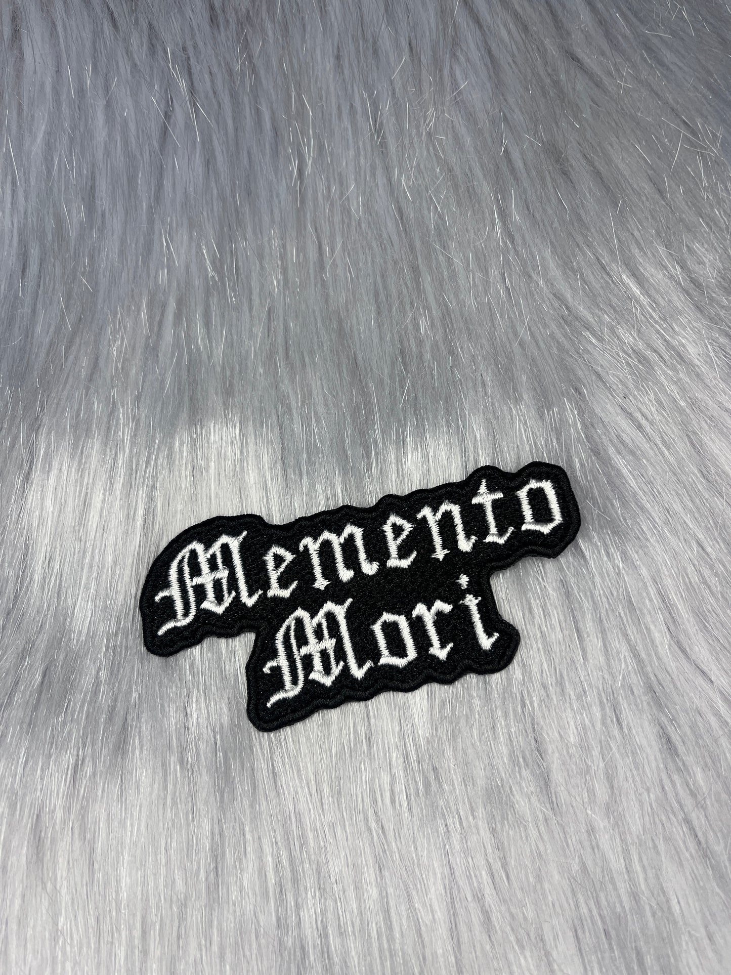 Memento Mori Embroidered Patch
