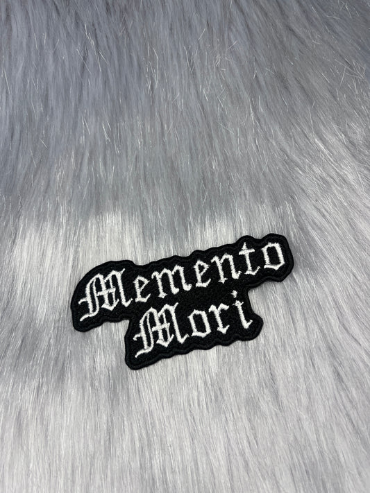 Memento Mori Embroidered Patch