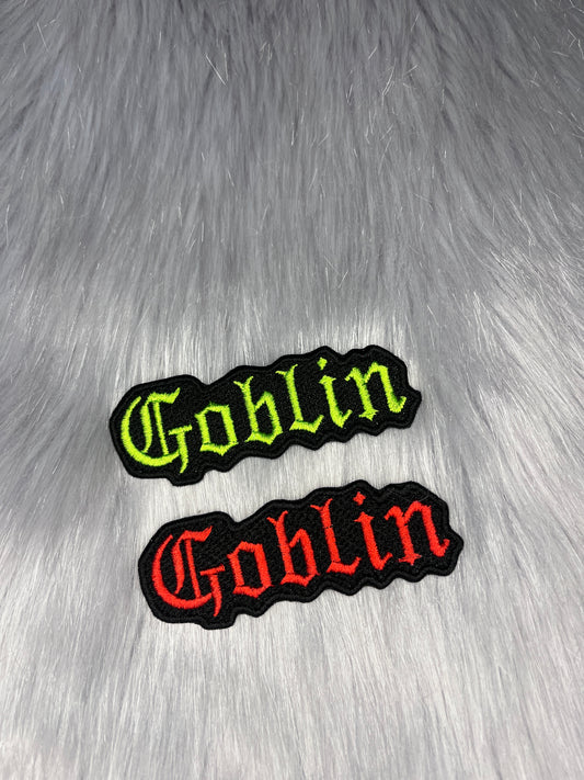 Goblin Embroidered Patch