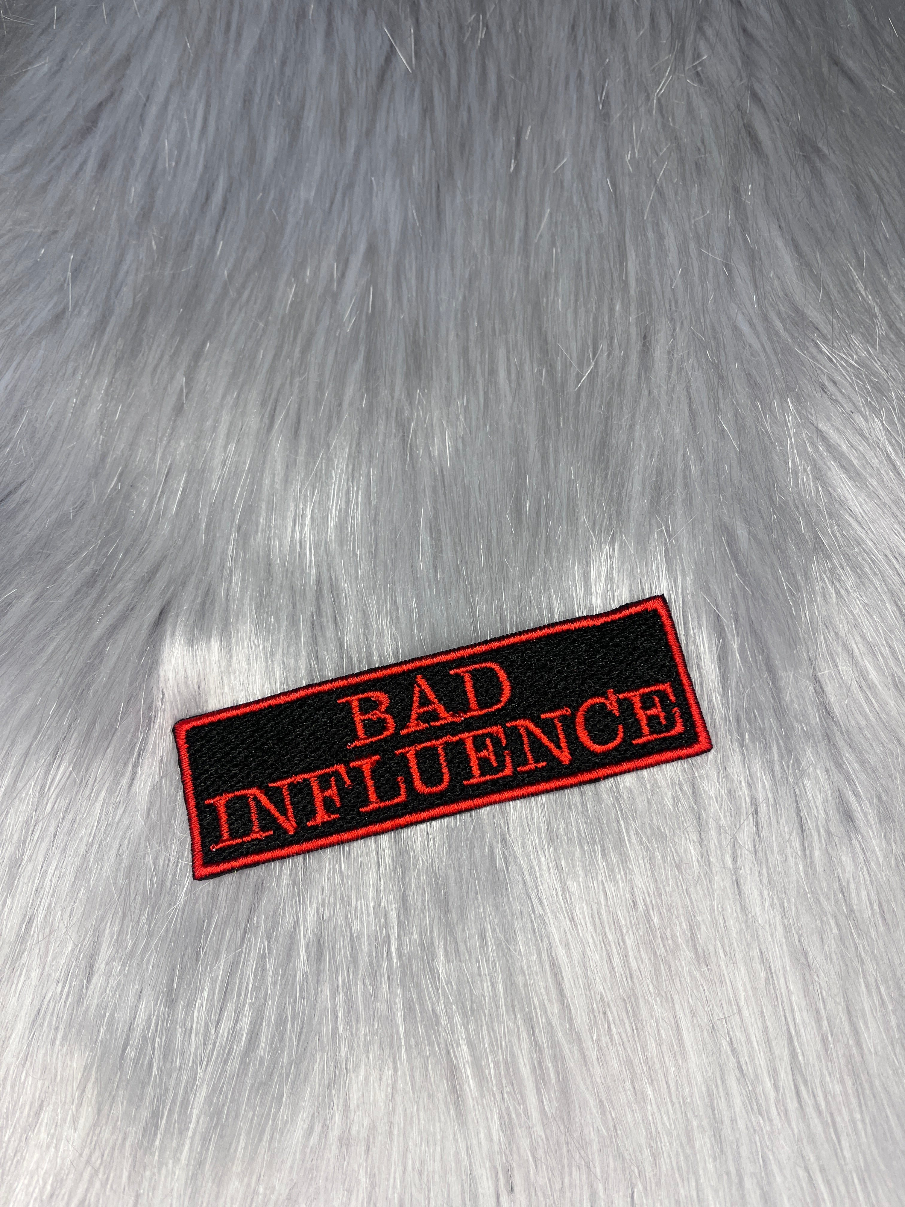 Bad Influence Embroidered Patch – Troublesomeheart