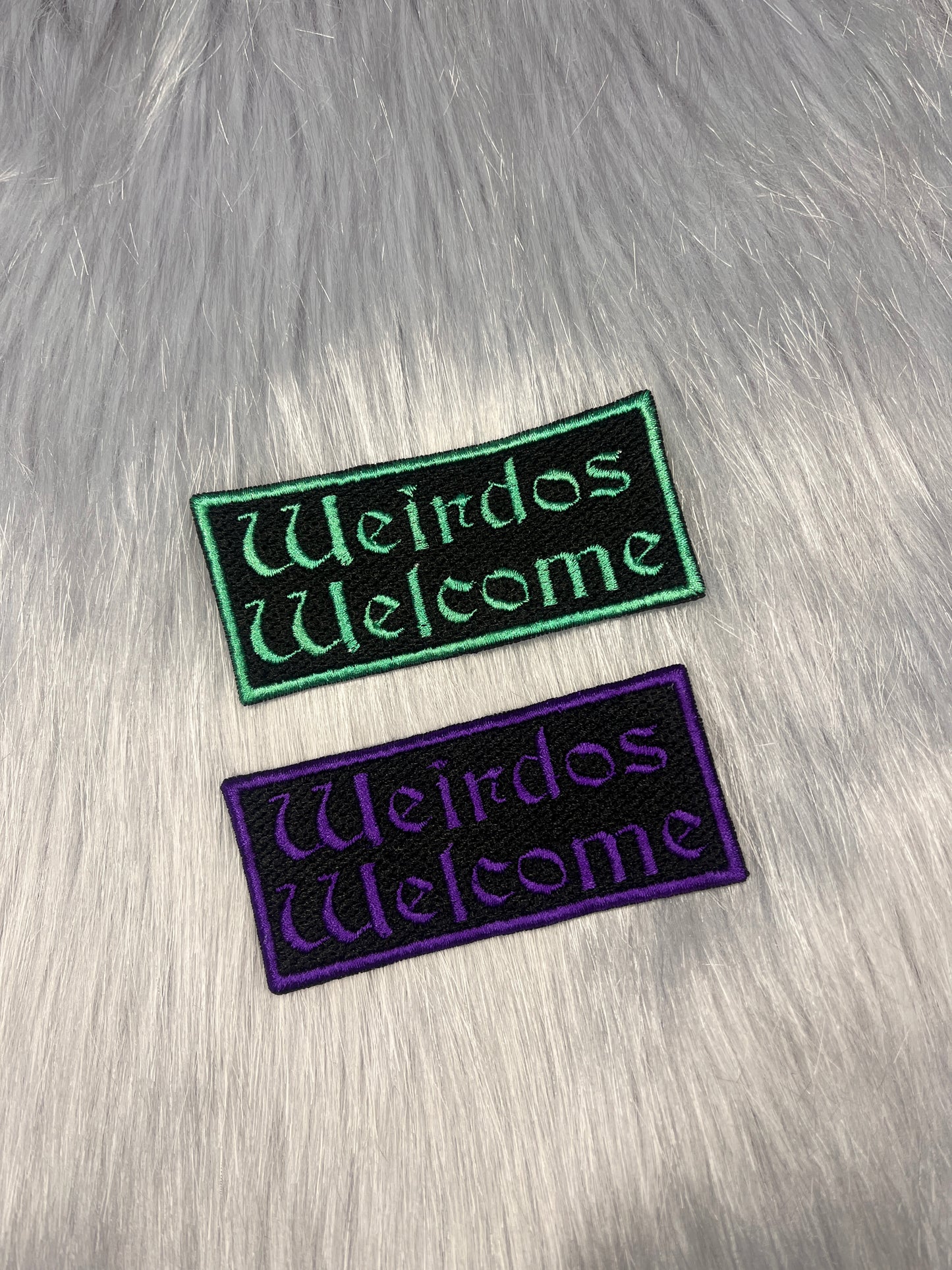 Weirdos Welcome Embroidered Patch