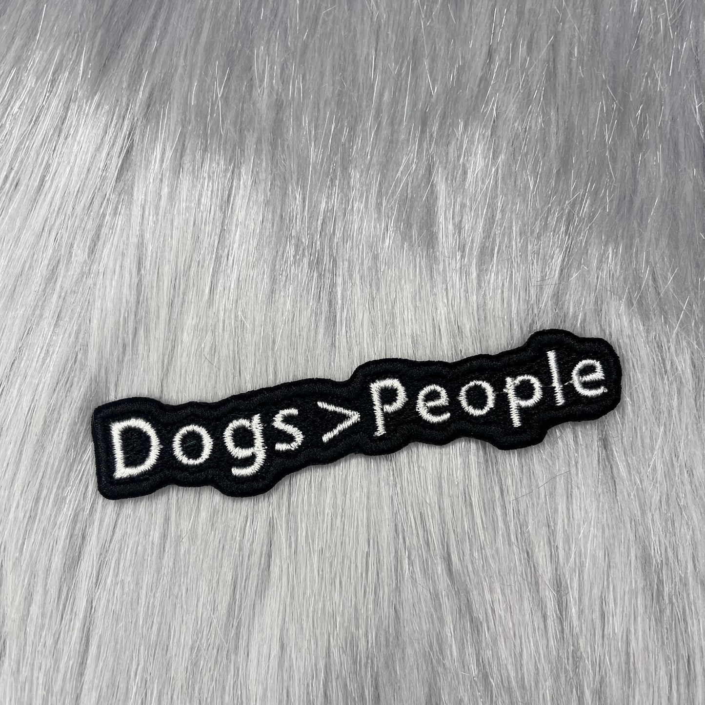 Dogs > People Embroidered Patch