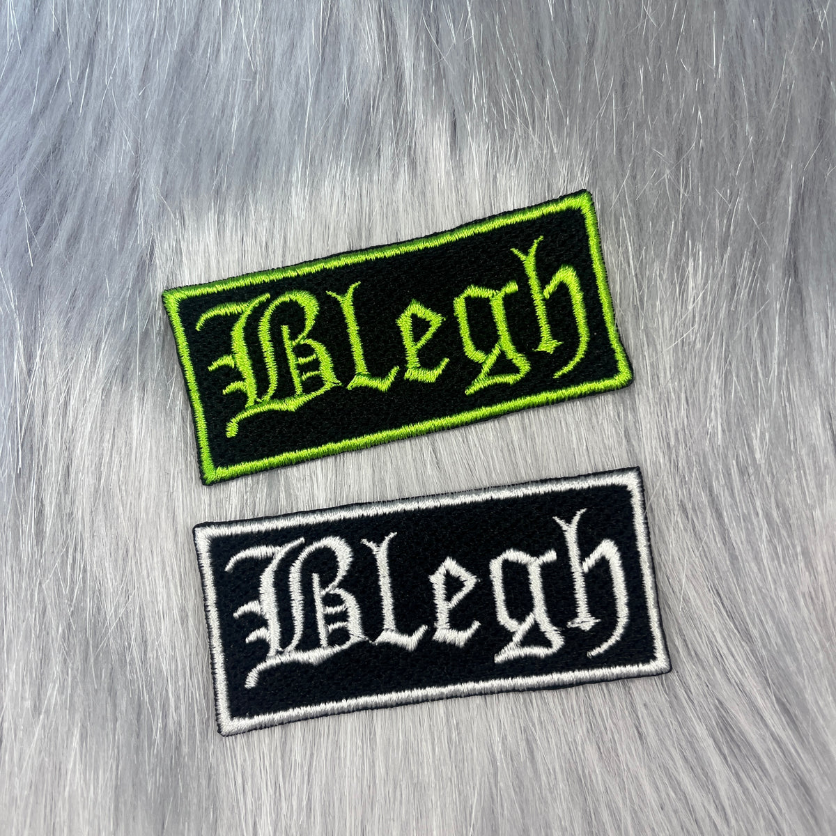 Blegh Embroidered Patch