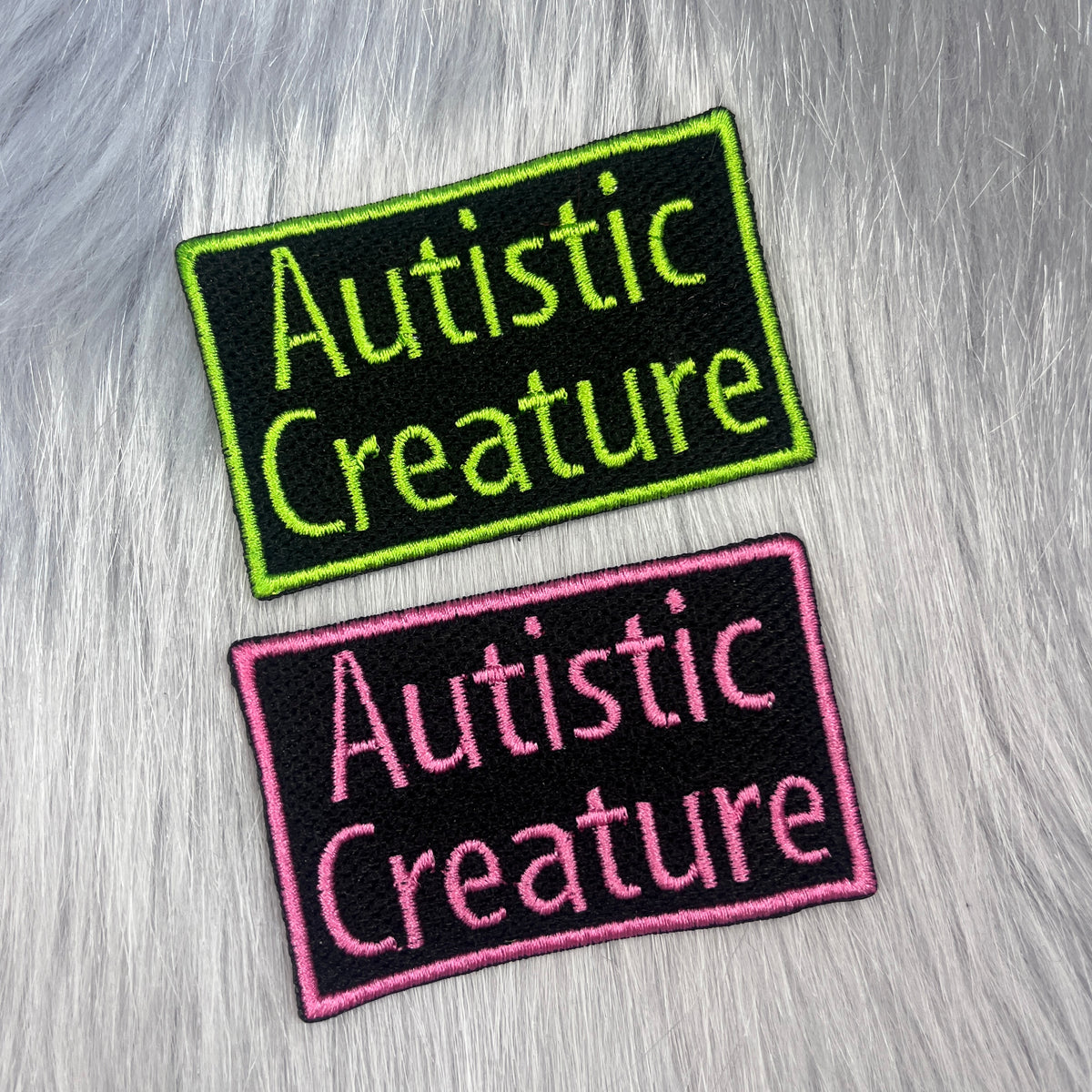 Autistic Creature Embroidered Patch
