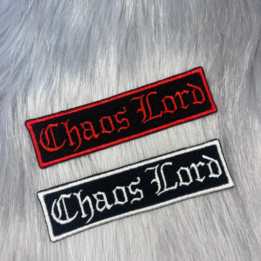 Chaos Lord Embroidered Patch