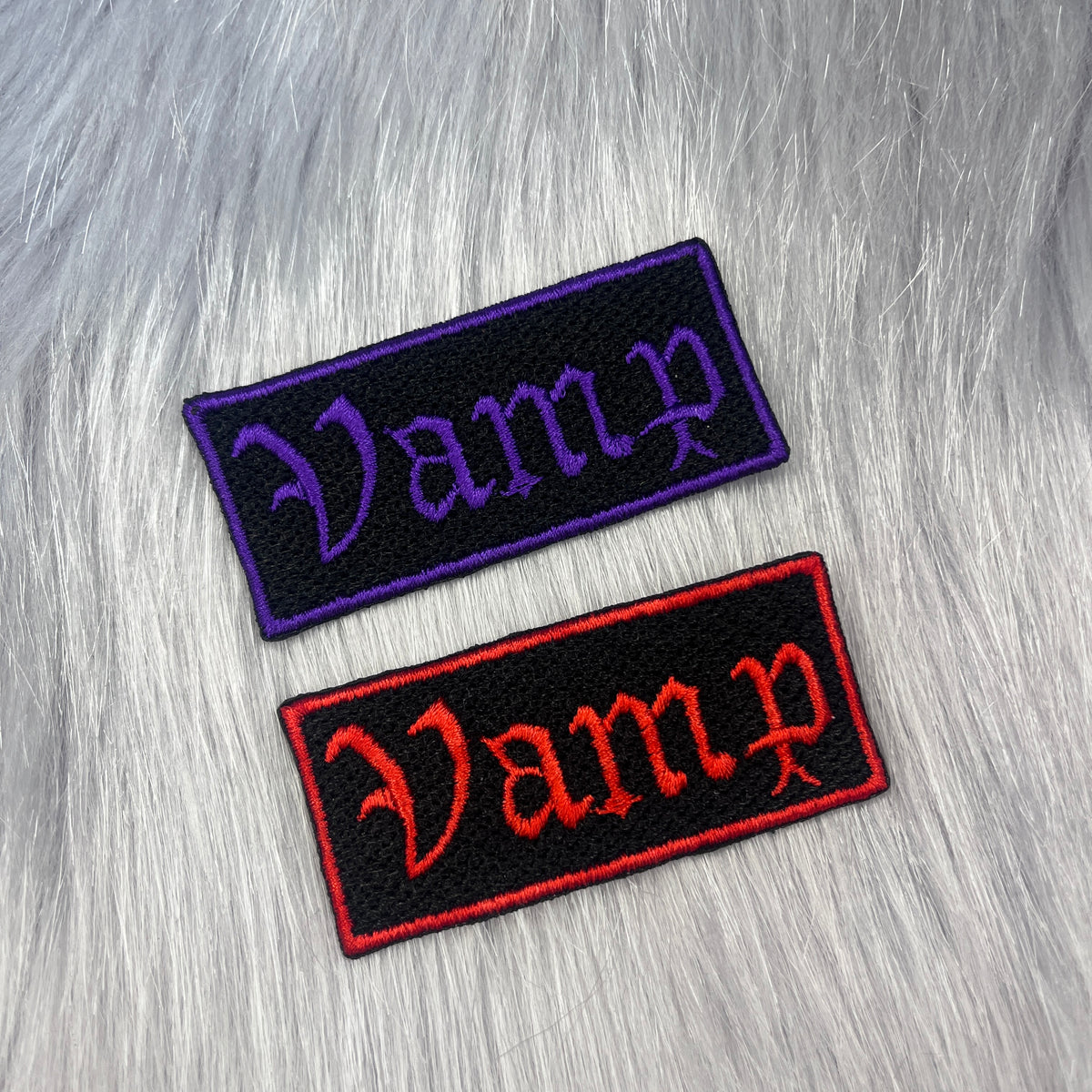 Vamp Embroidered Patch