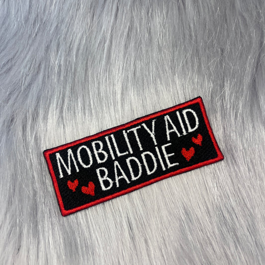 Mobility Aid Baddie Embroidered Patch