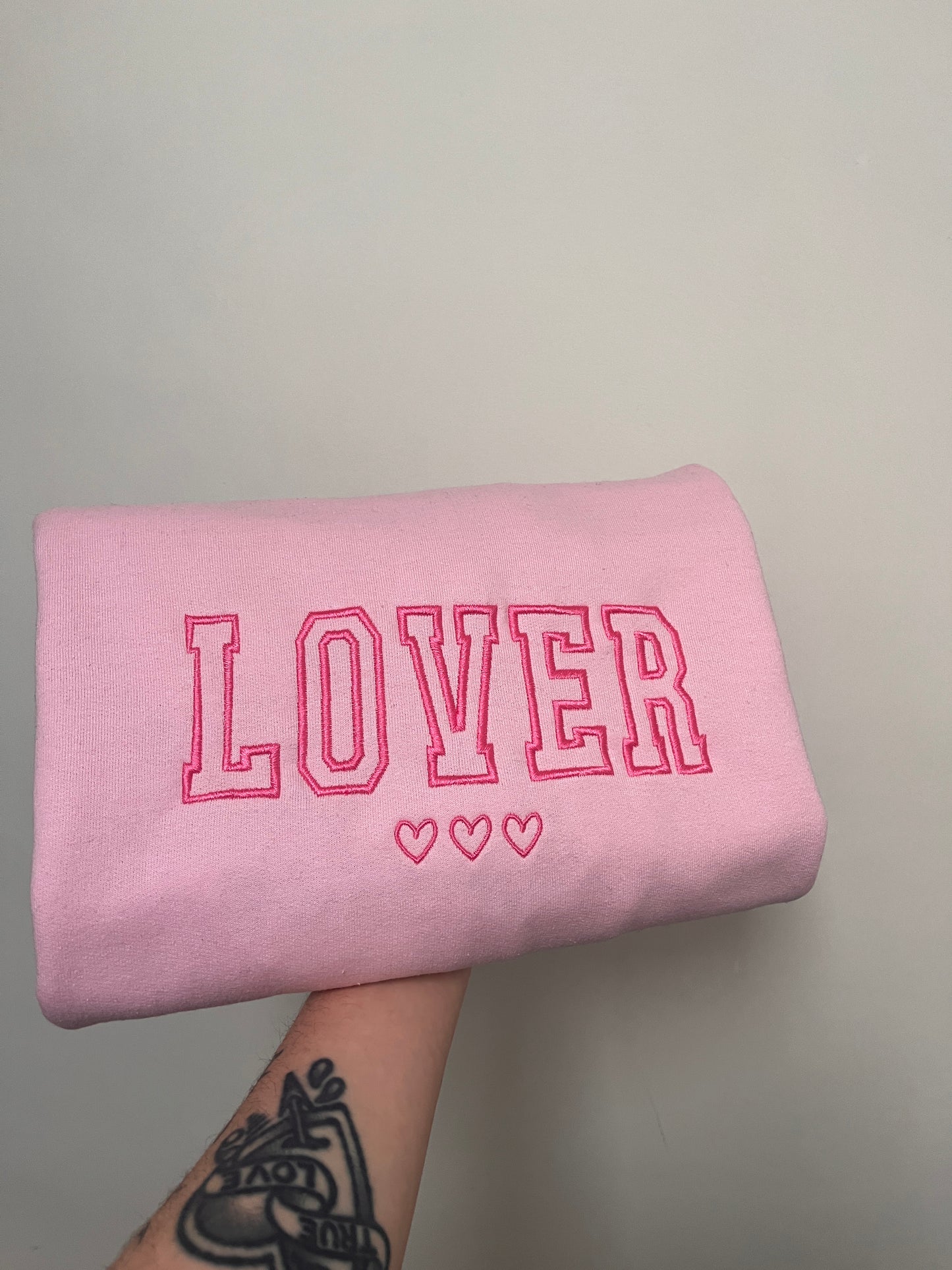 Lover Embroidered Sweatshirt