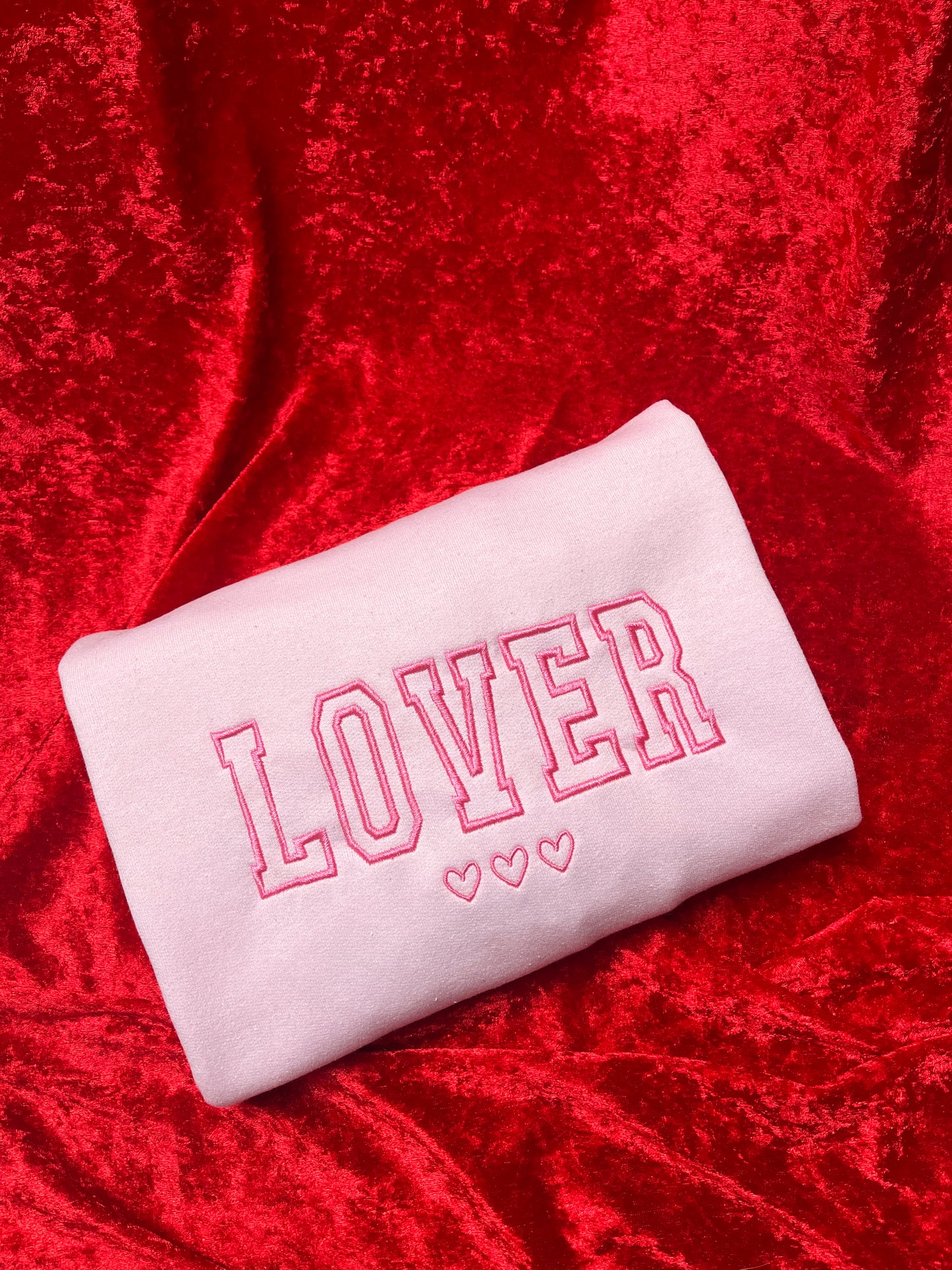 Lover Embroidered Sweatshirt