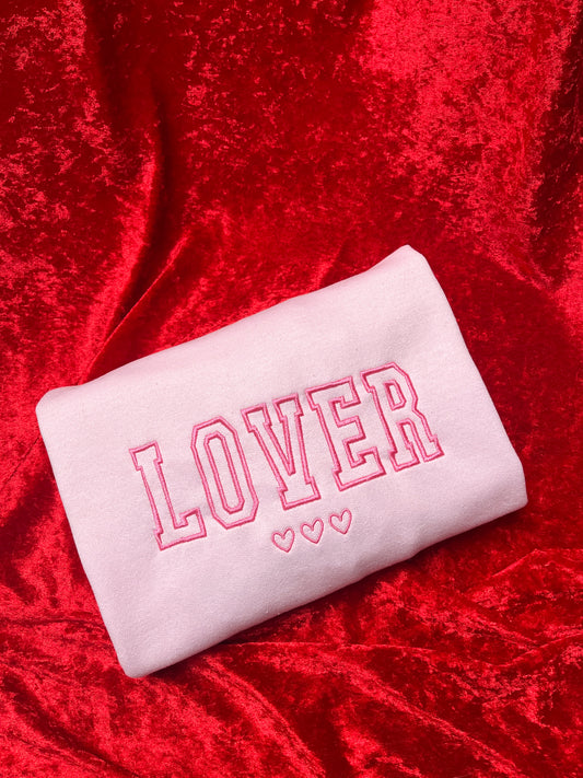 Lover Embroidered Sweatshirt