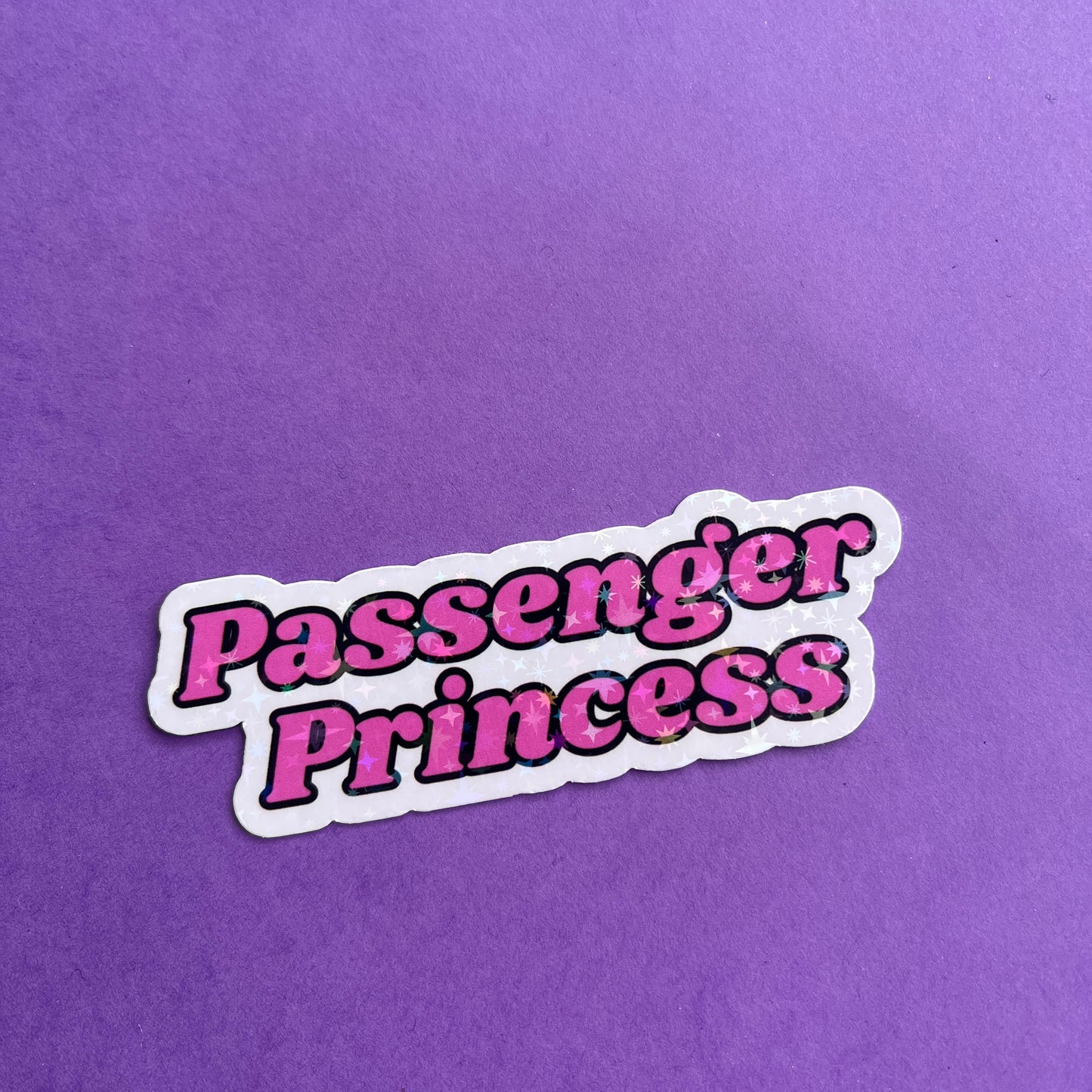 Passenger Princess Sticker