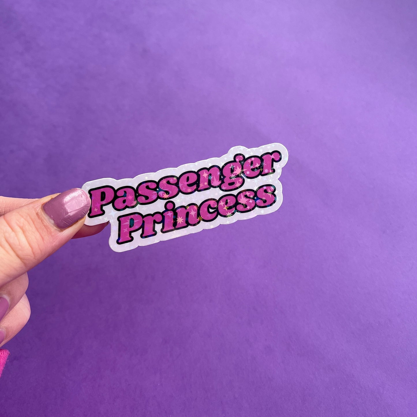 Passenger Princess Sticker