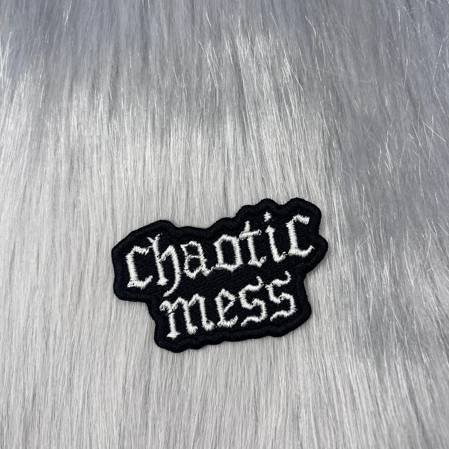 Chaotic Mess Embroidered Patch