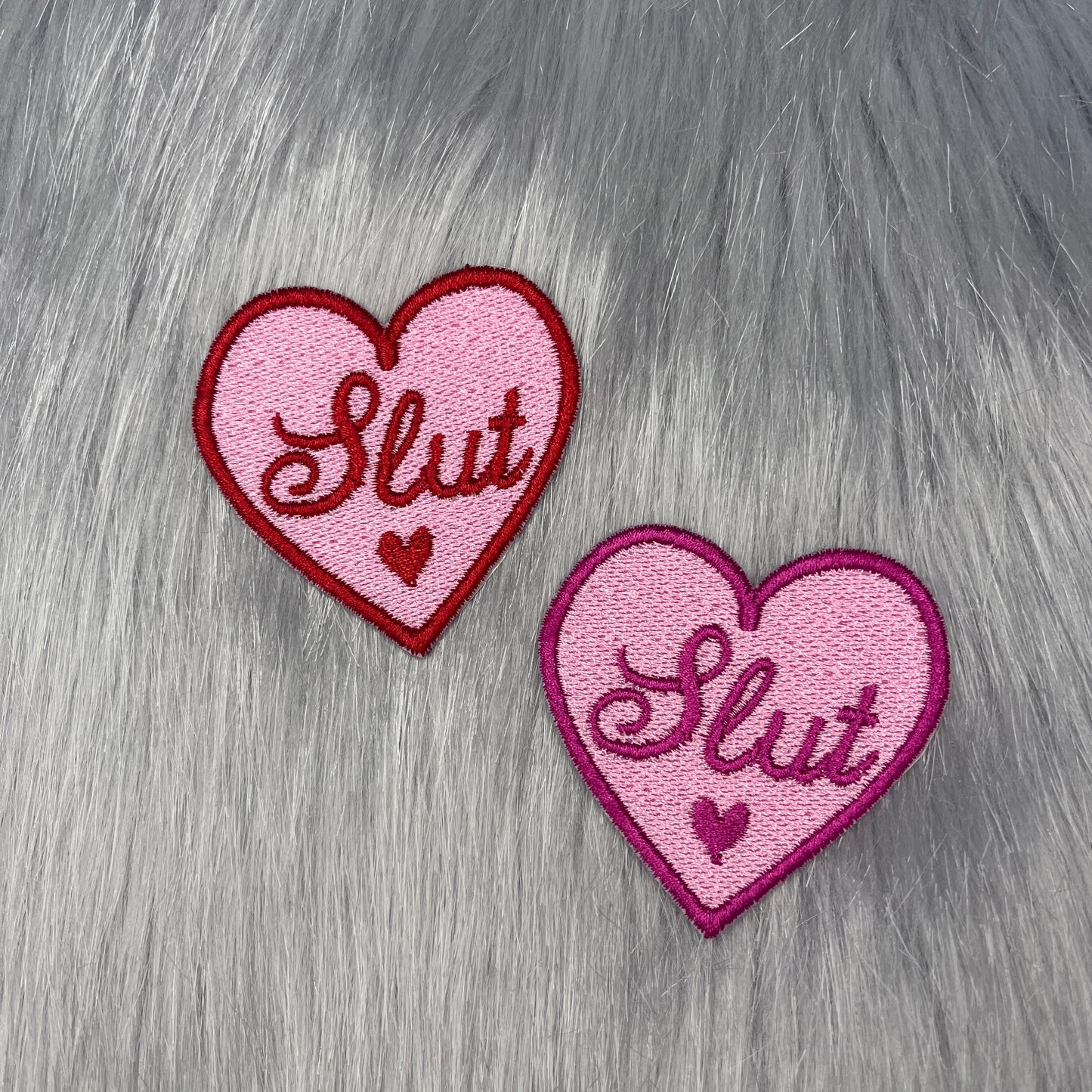 Slut Heart Embroidered Patch