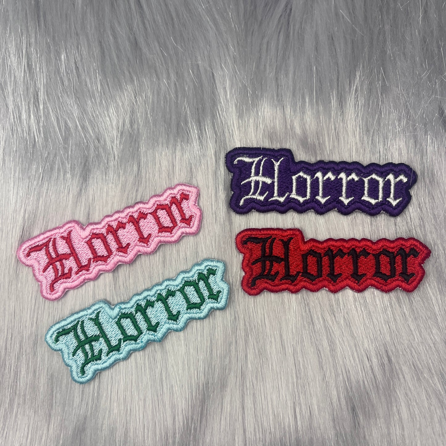 Horror Embroidered Patch