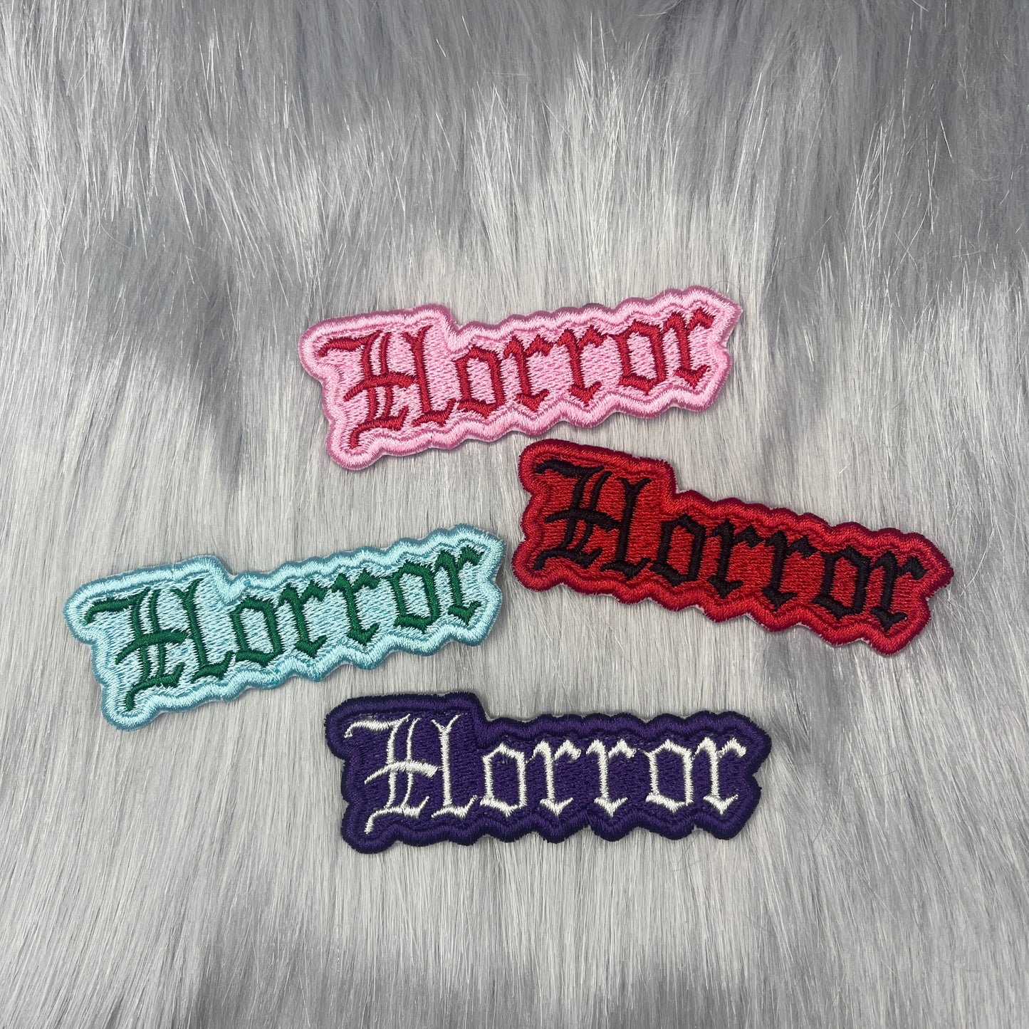 Horror Embroidered Patch