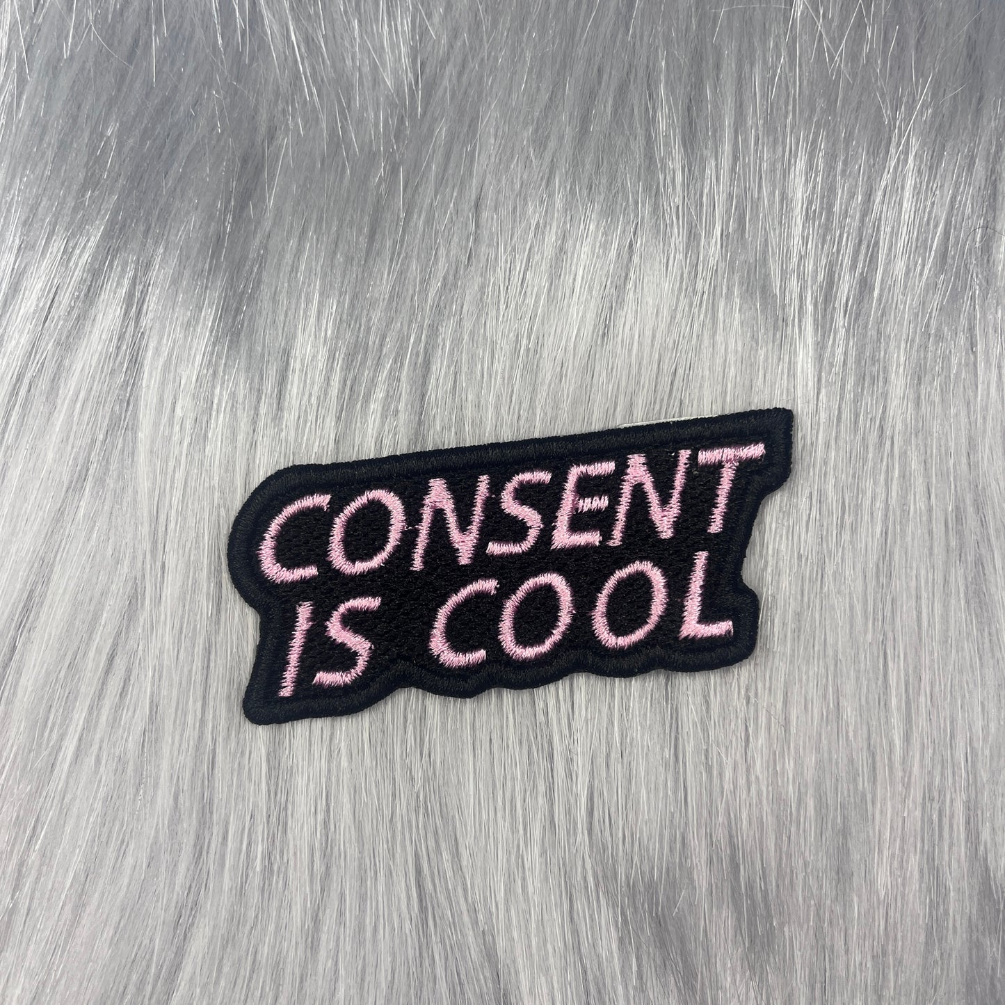 Consent is Cool Embroidered Patch