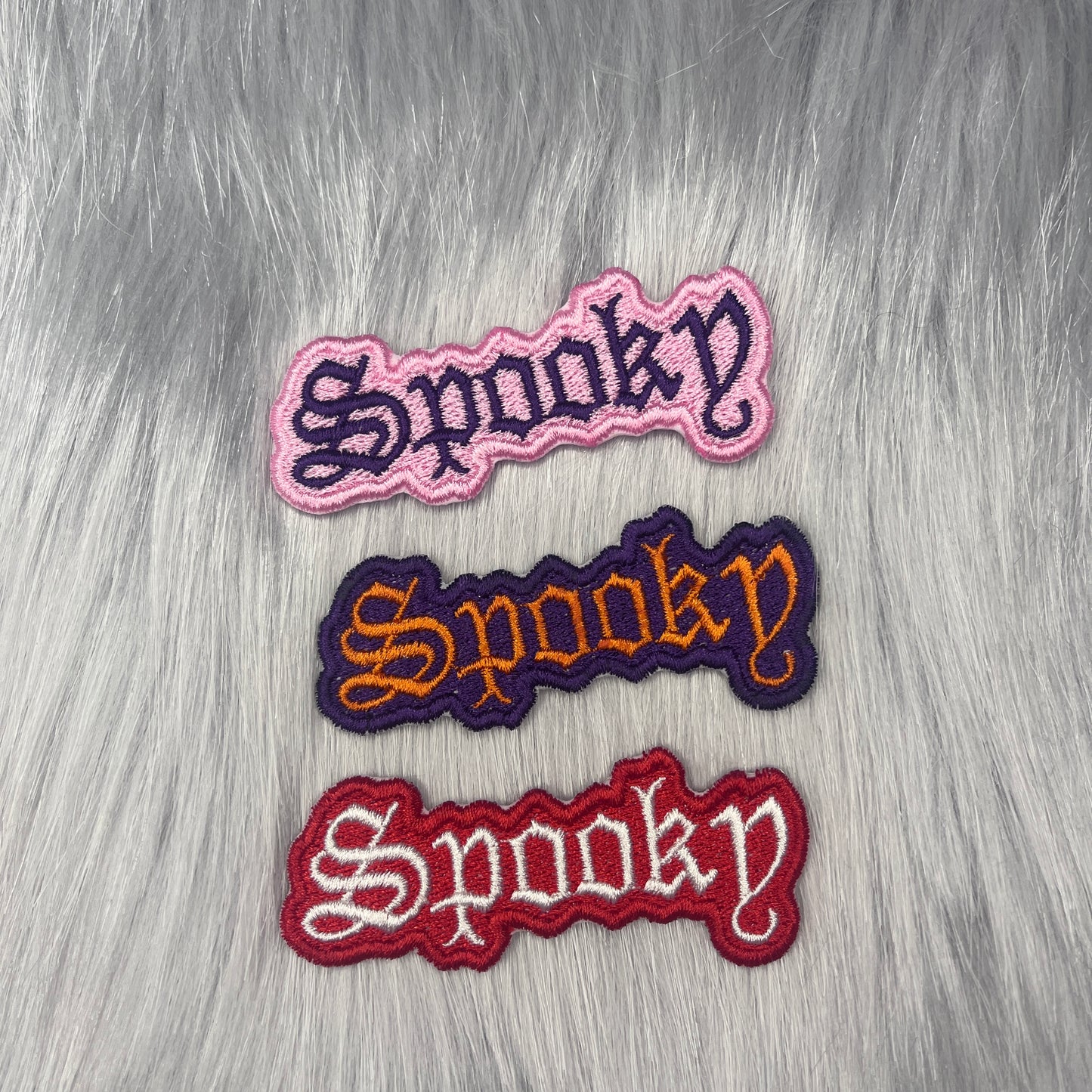 Spooky Embroidered Patch