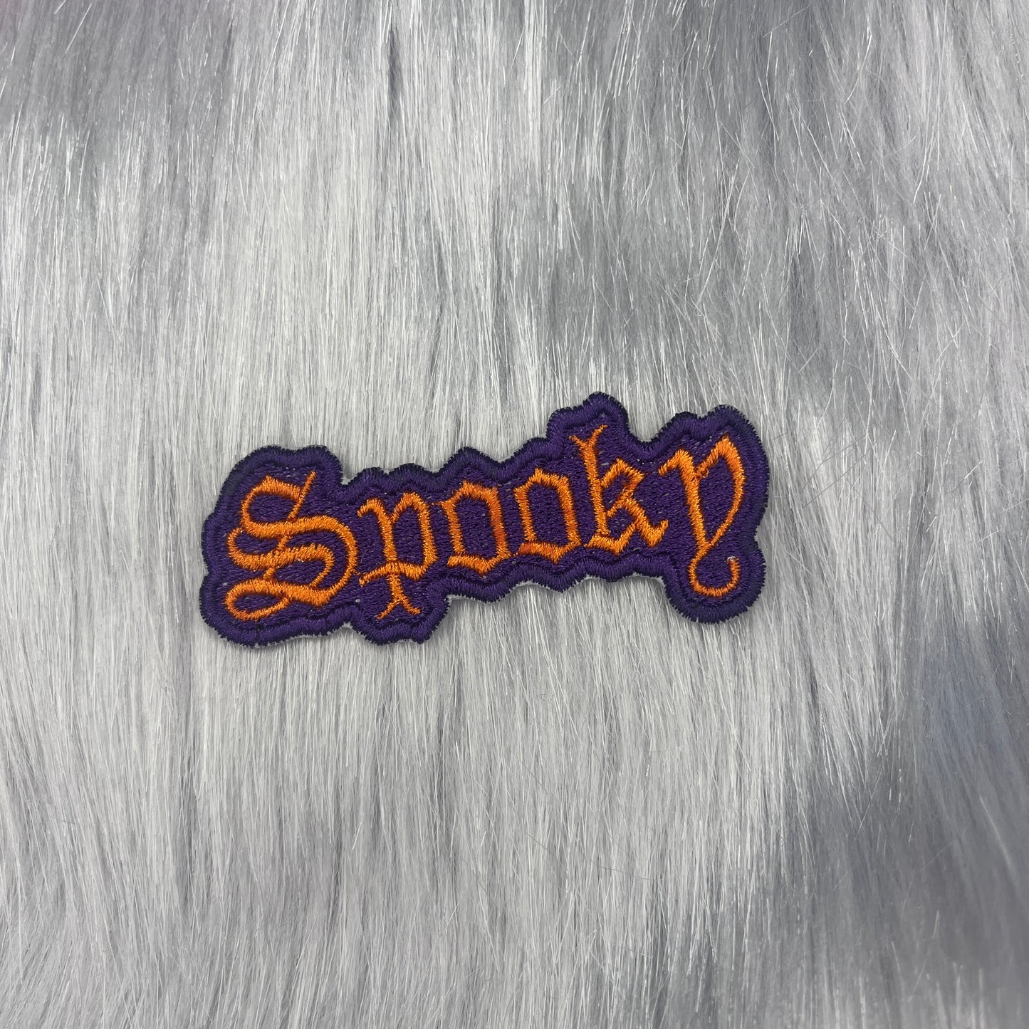 Spooky Embroidered Patch