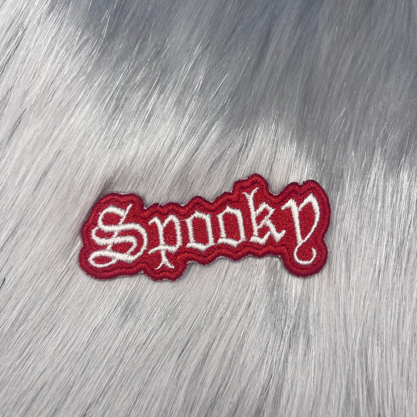 Spooky Embroidered Patch