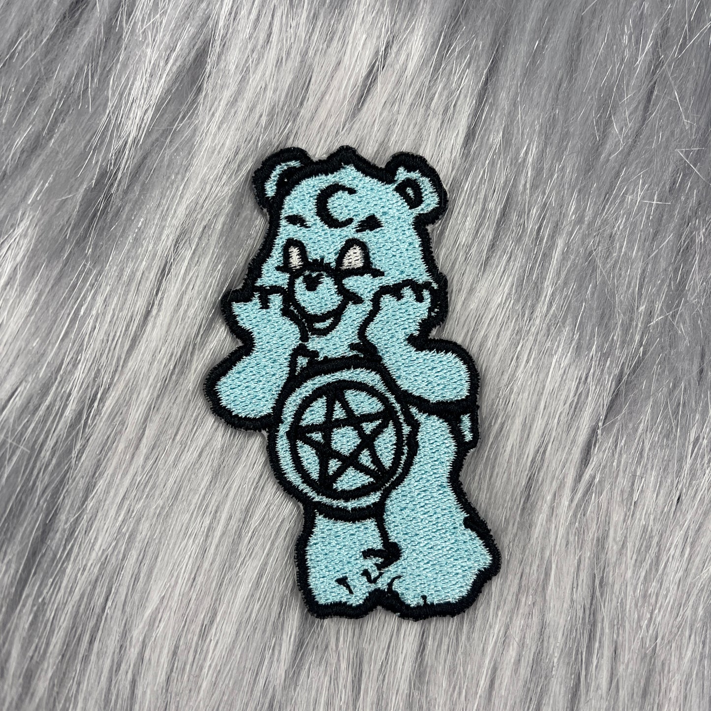 Scare Bear Embroidered Patch