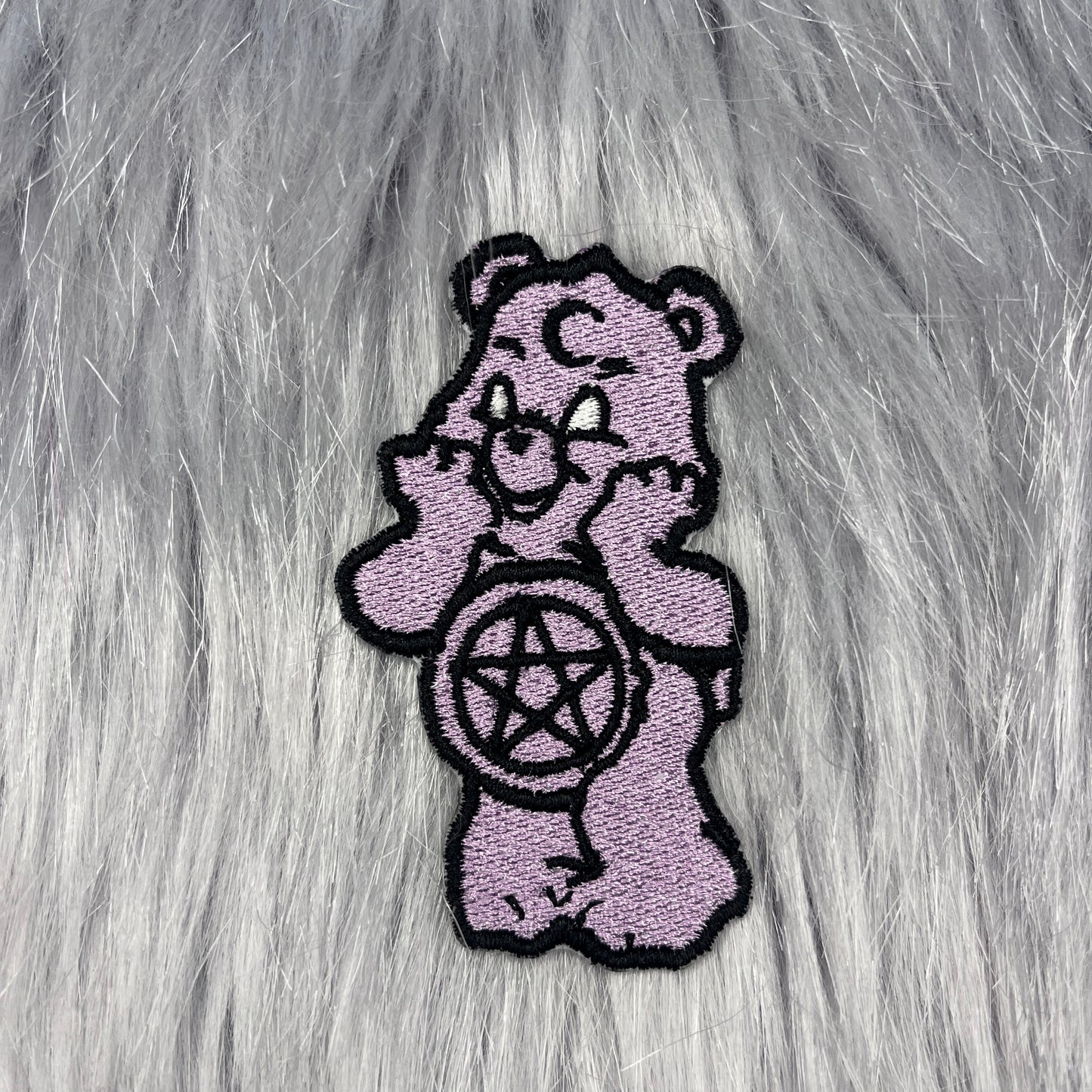 Scare Bear Embroidered Patch