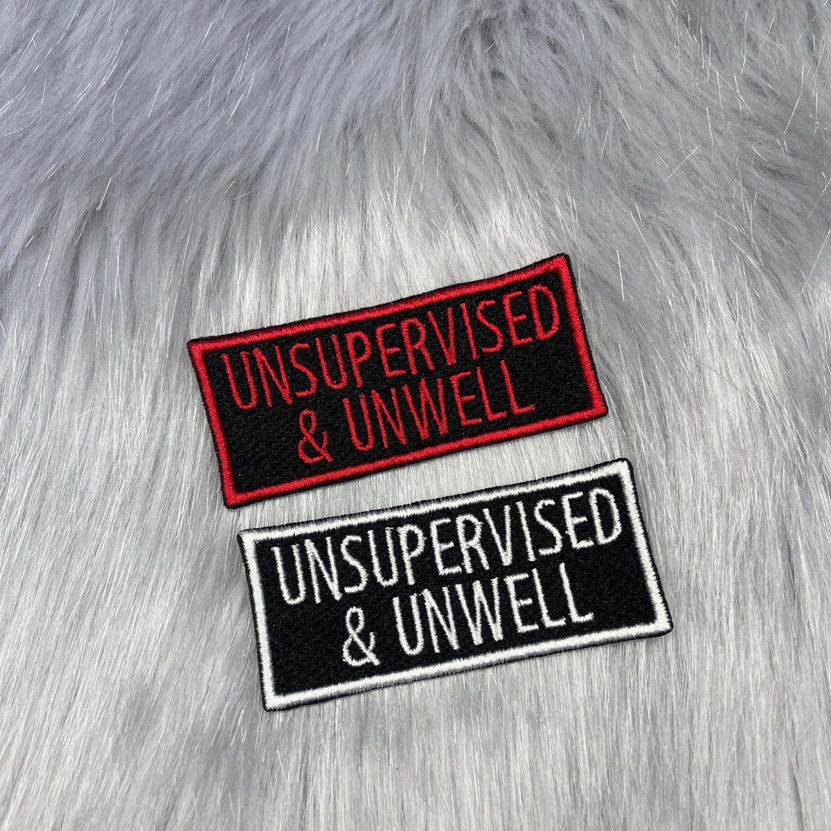 Unsupervised and Unwell Embroidered Patch