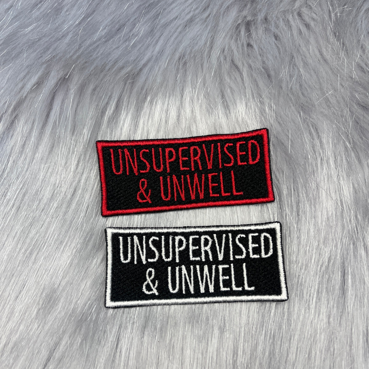 Unsupervised and Unwell Embroidered Patch