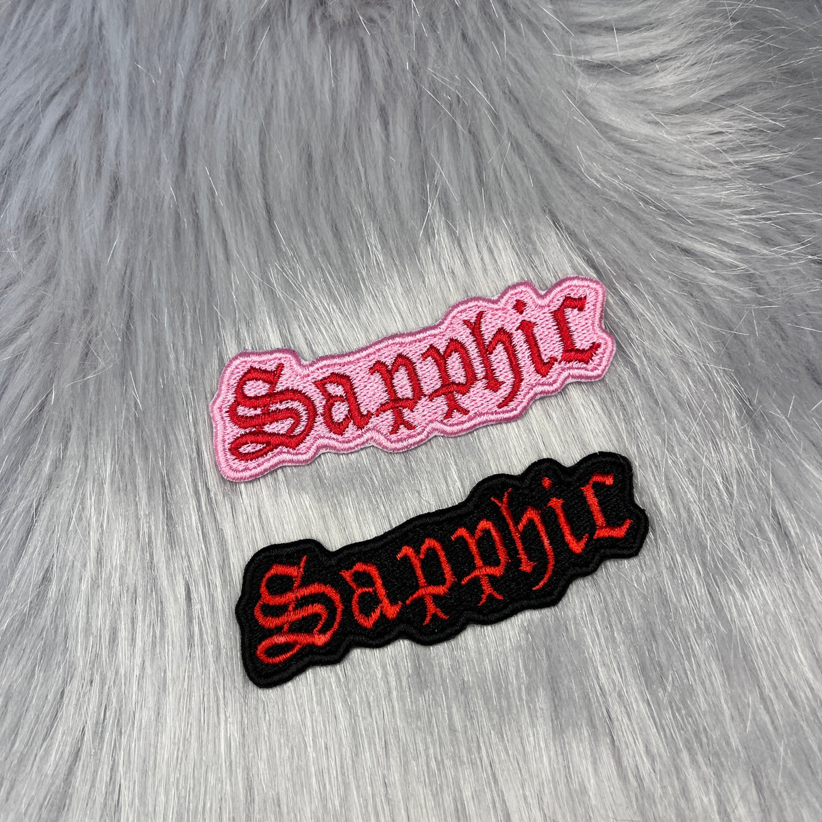Sapphic Embroidered Patch